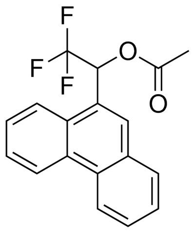 2,2,2-TRIFLUORO-1-(9-PHENANTHRYL)ETHYL ACETATE