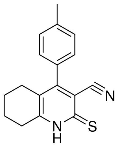 2-THIOXO-4-P-TOLYL-1,2,5,6,7,8-HEXAHYDRO-QUINOLINE-3-CARBONITRILE