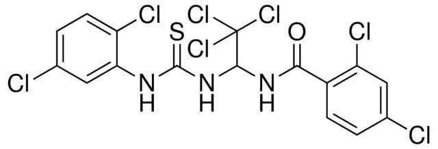 2,4-DICHLORO-N-(2,2,2-TRICHLORO-1-(3-(2,5-DICHLORO-PH)-THIOUREIDO)-ET)-BENZAMIDE