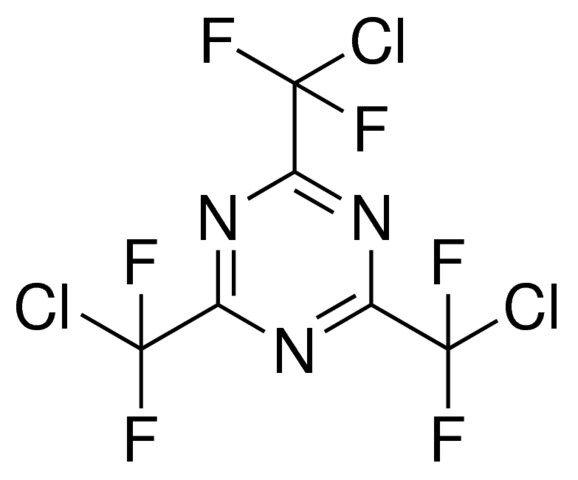 2,4,6-TRIS-(CHLORO-DIFLUORO-METHYL)-(1,3,5)TRIAZINE