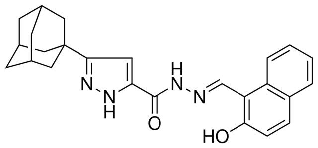 3-(1-ADAMANTYL)-N'-[(E)-(2-HYDROXY-1-NAPHTHYL)METHYLIDENE]-1H-PYRAZOLE-5-CARBOHYDRAZIDE