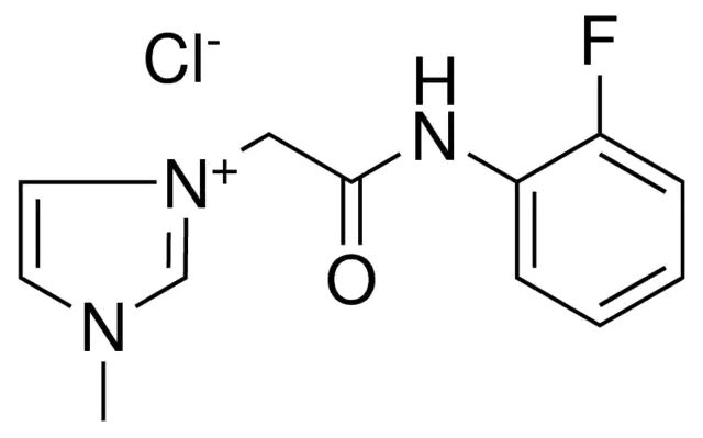 3-(2-(2-FLUOROANILINO)-2-OXOETHYL)-1-METHYL-1H-IMIDAZOL-3-IUM CHLORIDE