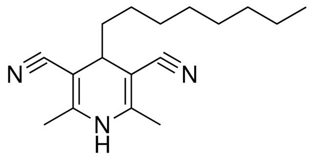 2,6-DIMETHYL-4-OCTYL-1,4-DIHYDRO-PYRIDINE-3,5-DICARBONITRILE