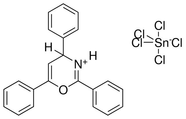 2,4,6-TRIPHENYL-4H-1,3-OXAZIN-3-IUM PENTACHLOROSTANNATE(1-)