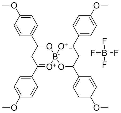 2,4,8,10-TETRAKIS(4-METHOXYPHENYL)-5,11-DIOXA-1,7-DIOXONIA-6-BORANUIDASPIRO[5.5]UNDECA-1,7-DIENE TETRAFLUOROBORATE