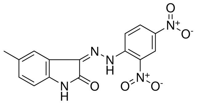 3-((2,4-DINITRO-PHENYL)-HYDRAZONO)-5-METHYL-1,3-DIHYDRO-INDOL-2-ONE