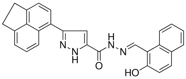 3-(1,2-DIHYDRO-5-ACENAPHTHYLENYL)-N'-[(E)-(2-HYDROXY-1-NAPHTHYL)METHYLIDENE]-1H-PYRAZOLE-5-CARBOHYDRAZIDE