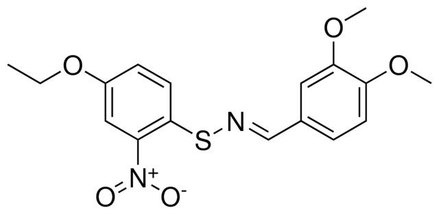 3,4-DIMETHOXYBENZALDEHYDE S-(4-ETHOXY-2-NITROPHENYL)THIOXIME