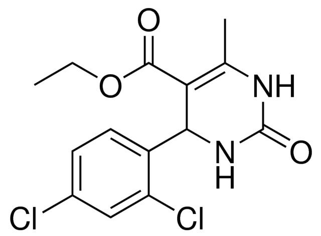 4-(2,4-DICHLORO-PH)-6-ME-2-OXO-1,2,3,4-4H-PYRIMIDINE-5-CARBOXYLIC ACID ET ESTER