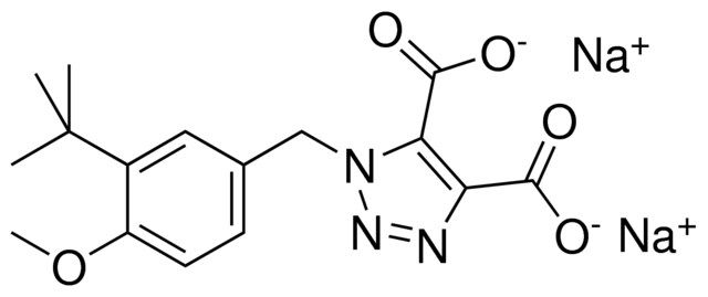 DISODIUM 1-(3-TERT-BUTYL-4-METHOXYBENZYL)-1H-1,2,3-TRIAZOLE-4,5-DICARBOXYLATE