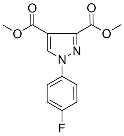 DIMETHYL 1-(4-FLUOROPHENYL)-1H-PYRAZOLE-3,4-DICARBOXYLATE