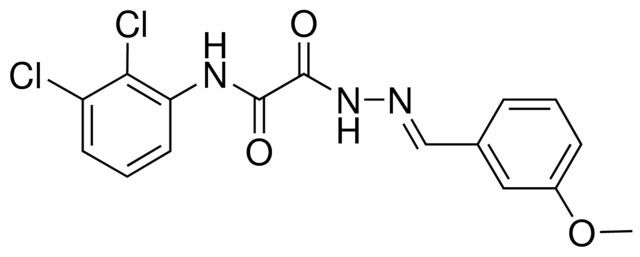 N-(2,3-DICHLOROPHENYL)-2-(2-(3-METHOXYBENZYLIDENE)HYDRAZINO)-2-OXOACETAMIDE