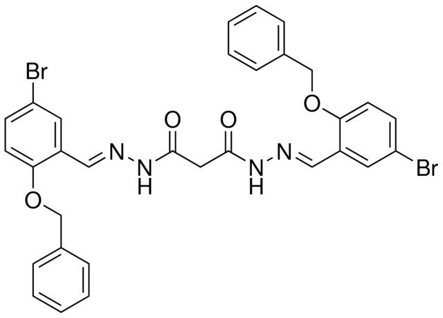 N'(1),N'(3)-BIS(2-(BENZYLOXY)-5-BROMOBENZYLIDENE)MALONOHYDRAZIDE