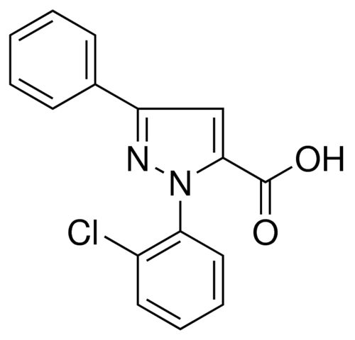 1-(2-CHLOROPHENYL)-3-PHENYL-1H-PYRAZOLE-5-CARBOXYLIC ACID