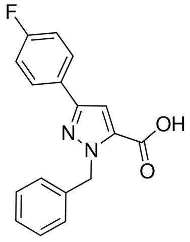 1-Benzyl-3-(4-fluorophenyl)-1H-pyrazole-5-carboxylic acid