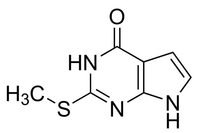 2-(Methylthio)-3<i>H</i>-pyrrolo[2,3-<i>d</i>]pyrimidin-4(7<i>H</i>)-one