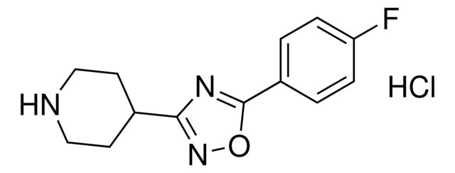 5-(4-Fluorophenyl)-3-(piperidin-4-yl)-1,2,4-oxadiazole hydrochloride