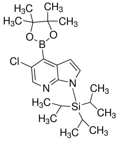 5-Chloro-4-(4,4,5,5-tetramethyl-1,3,2-dioxaborolan-2-yl)-1-(triisopropylsilyl)-1H-pyrrolo[2,3-b]pyridine