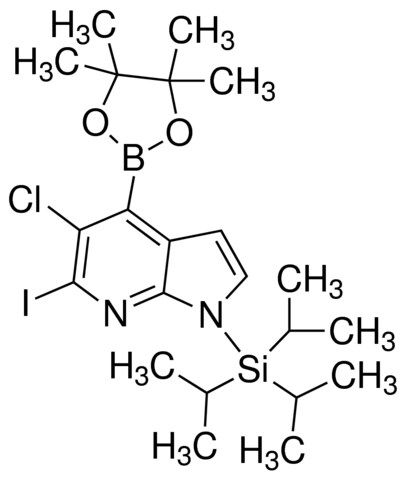 5-Chloro-6-iodo-4-(4,4,5,5-tetramethyl-1,3,2-dioxaborolan-2-yl)-1-(triisopropylsilyl)-1H-pyrrolo[2,3-b]pyridine