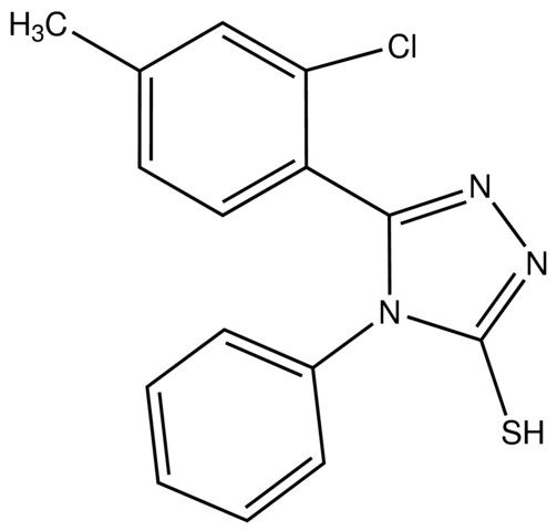 5-(2-Chloro-4-methylphenyl)-4-phenyl-4<i>H</i>-1,2,4-triazole-3-thiol