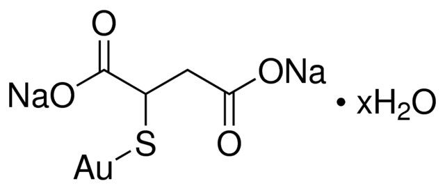 Sodium aurothiomalate hydrate