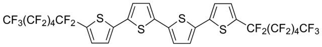 5,5-Bis(tridecafluorohexyl)-2,2:5,2 :5,2-quaterthiophene
