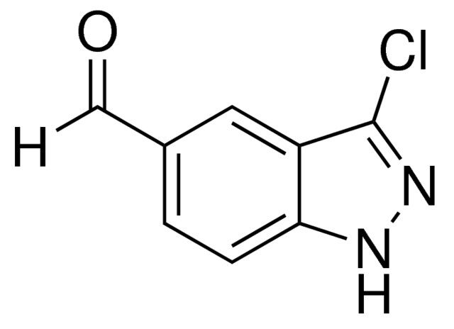 3-Chloro-1<i>H</i>-indazole-5-carboxaldehyde