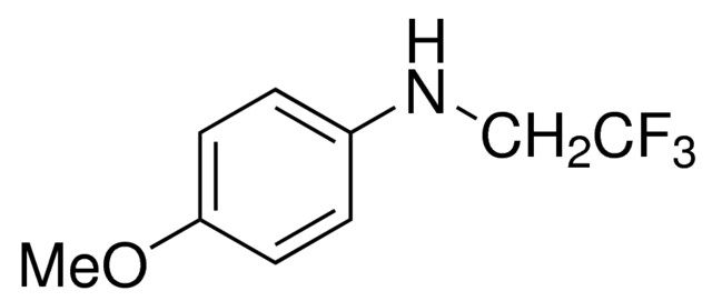 4-Methoxy-<i>N</i>-(2,2,2-trifluoroethyl)aniline