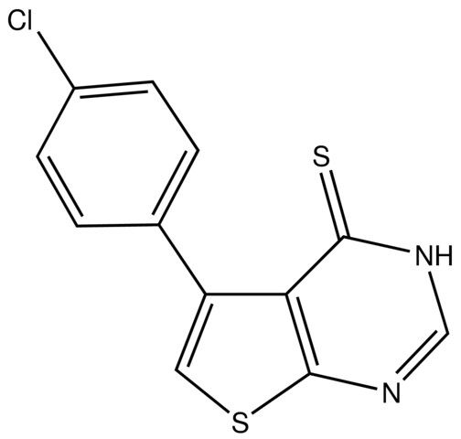 5-(4-Chlorophenyl)thieno[2,3-d]pyrimidine-4(3<i>H</i>)-thione