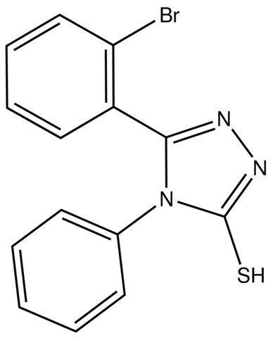 5-(2-Bromophenyl)-4-phenyl-4<i>H</i>-1,2,4-triazole-3-thiol
