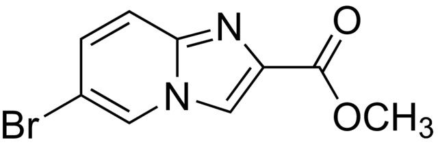 6-Bromoimidazo[1,2-<i>a</i>]pyridine-2-carboxylic acid methyl ester