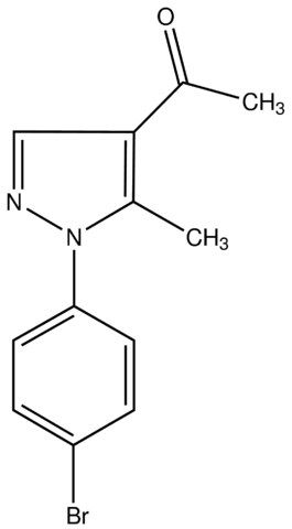 1-(1-(4-Bromophenyl)-5-methyl-1<i>H</i>-pyrazol-4-yl)ethanone