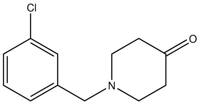 1-(3-chlorobenzyl)piperidin-4-one