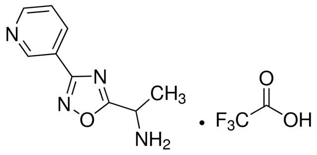 1-(3-Pyridin-3-yl-1,2,4-oxadiazol-5-yl)ethanamine trifluoroacetate salt