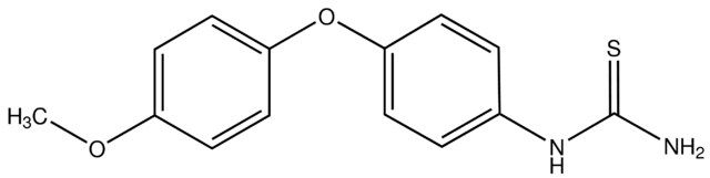 1-(4-(4-Methoxyphenoxy)phenyl)thiourea
