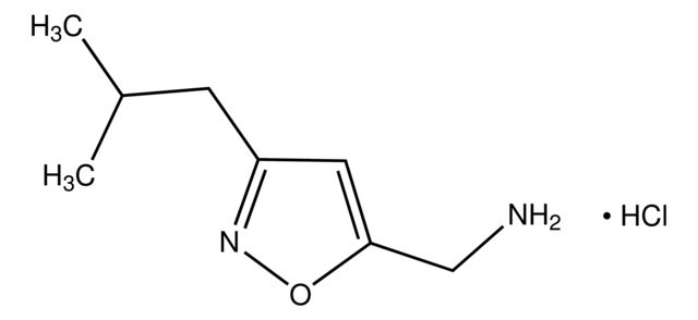 1-(3-Isobutylisoxazol-5-yl)methanamine hydrochloride