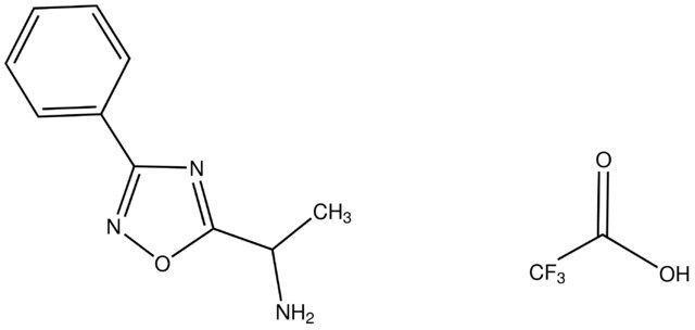 1-(3-Phenyl-1,2,4-oxadiazol-5-yl)ethanamine trifluoroacetate