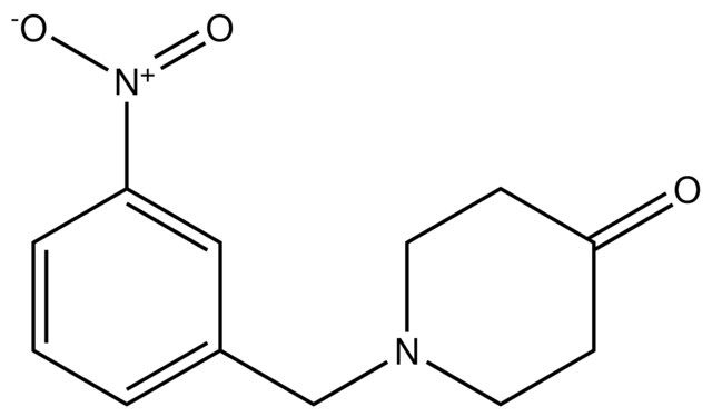 1-(3-nitrobenzyl)piperidin-4-one