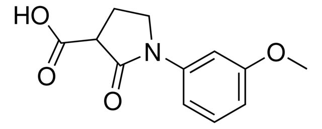 1-(3-Methoxyphenyl)-2-oxopyrrolidine-3-carboxylic acid