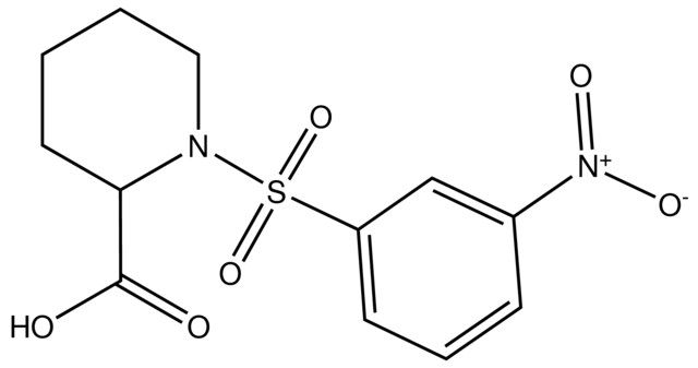 1-(3-Nitrophenylsulfonyl)piperidine-2-carboxylic acid