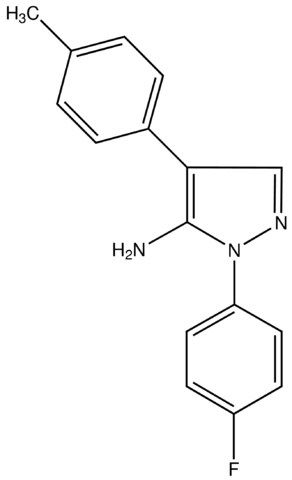 1-(4-Fluorophenyl)-4-<i>p</i>-tolyl-1<i>H</i>-pyrazol-5-amine