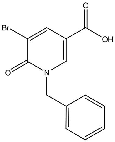 1-Benzyl-5-bromo-6-oxo-1,6-dihydro-3-pyridinecarboxylic acid