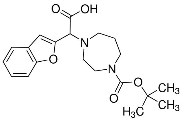 1-Benzofuran-2-yl[4-(<i>tert</i>-butoxycarbonyl)-1,4-diazepan-1-yl]acetic acid