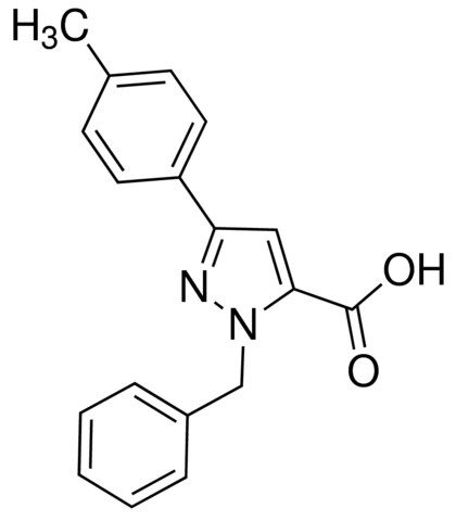 1-Benzyl-3-p-tolyl-1H-pyrazole-5-carboxylic acid
