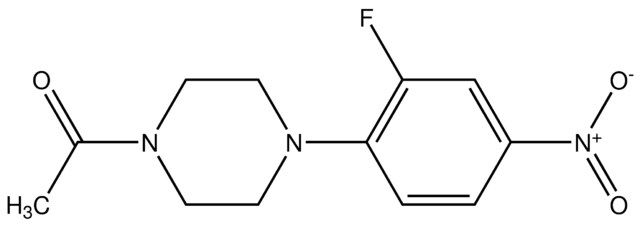 1-acetyl-4-(2-fluoro-4-nitrophenyl)piperazine
