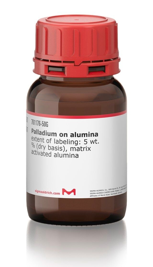 Palladium on alumina