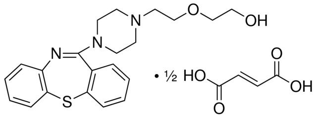 Quetiapine hemifumarate salt