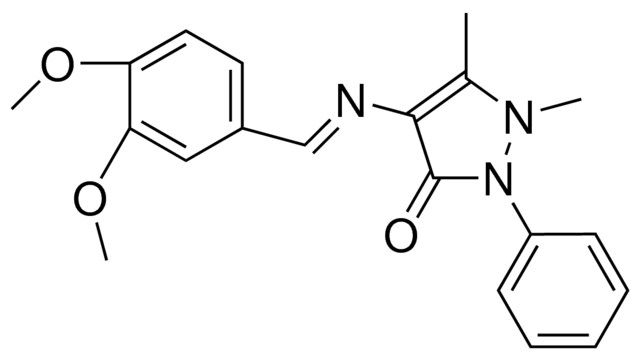 4-(3,4-DIMETHOXYBENZYLIDENEAMINO)ANTIPYRINE