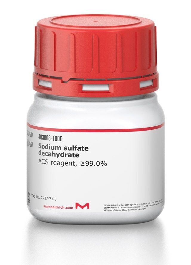 Sodium sulfate decahydrate