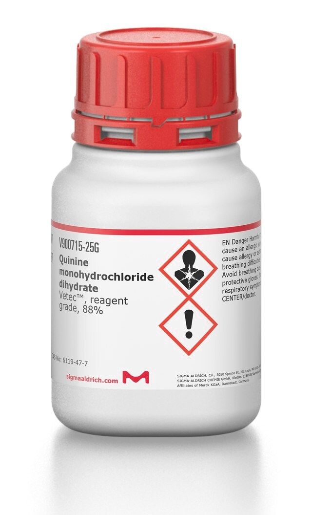Quinine monohydrochloride dihydrate